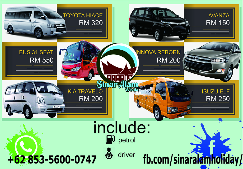 Kereta Sewa Padang Bukittinggi Indonesia